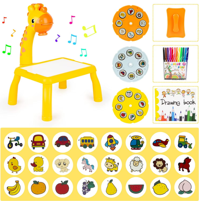 Masuta de desenat cu proiector