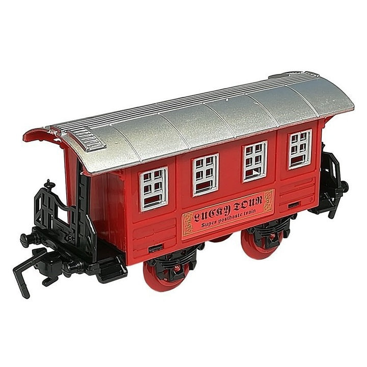 Set clasic tren de jucarie pentru copii