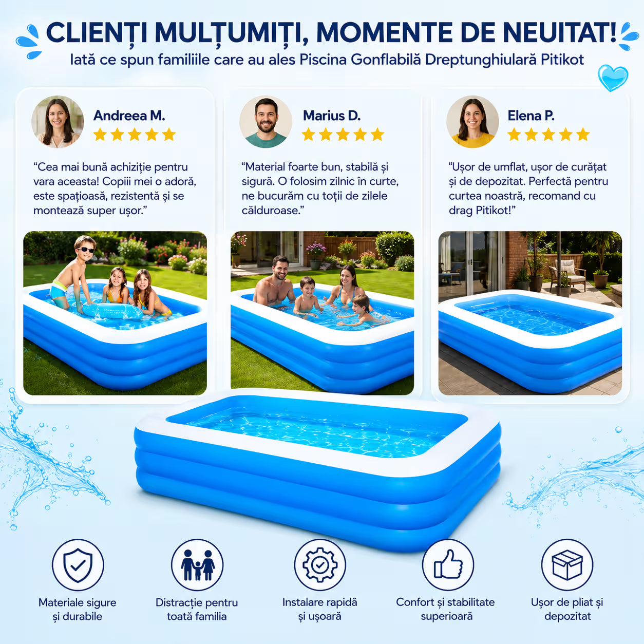 Piscina 150cm