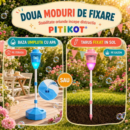 Turn de facut baloane, cu lumini si muzica, pentru copii si adulti