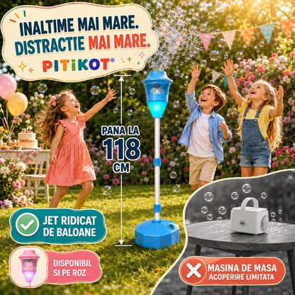Turn de facut baloane, cu lumini si muzica, pentru copii si adulti