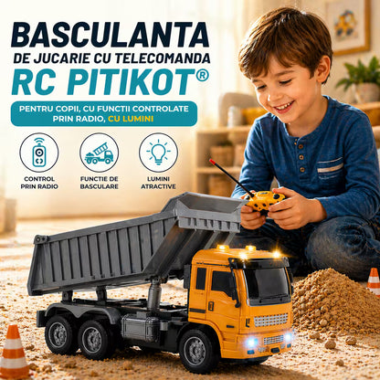 Basculanta de jucarie cu Telecomanda RC Pitikot