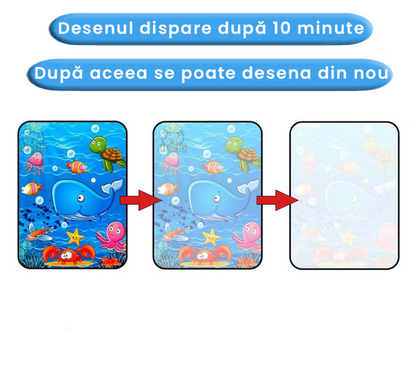 Carti de colorat cu apa