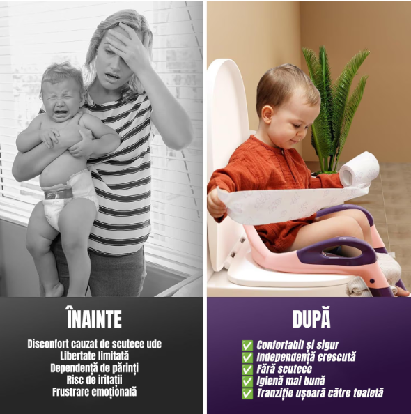 Reductor WC cu scara si inaltator