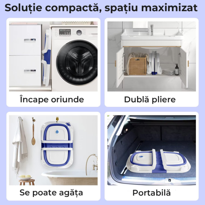 Cadita de baie blue