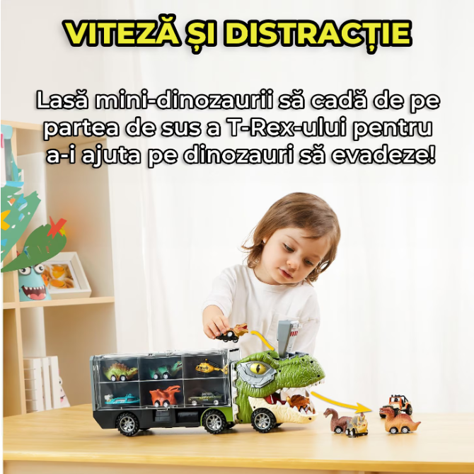 T-Rex Set Camion de jucarie