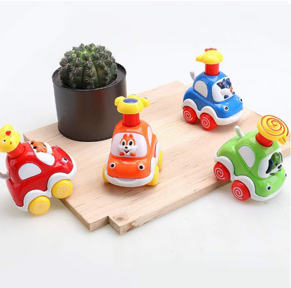 Set 4 masinute cu frictiune