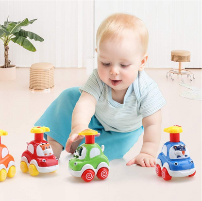 Set 4 masinute cu frictiune