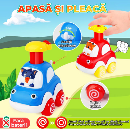 Set 4 masinute cu frictiune