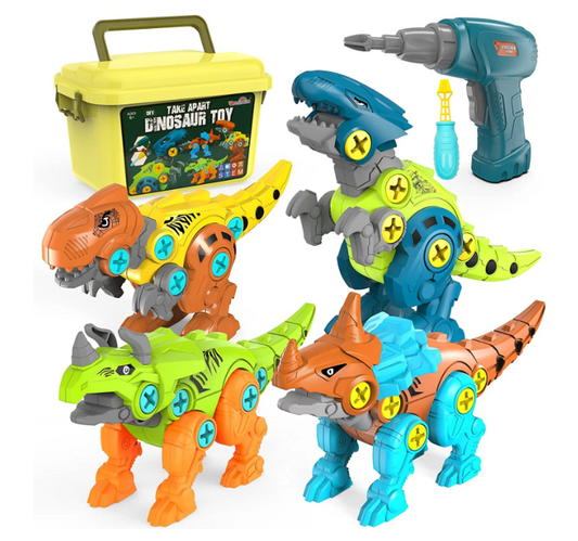 Set de ansamblare dinozauri