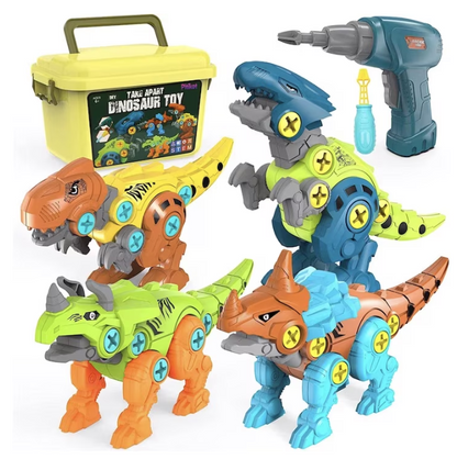 Set de ansamblare dinozauri