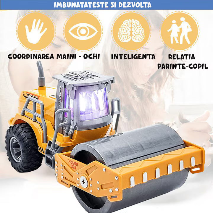 Utilaj de constructie de jucarie cu Telecomanda RC Pitikot
