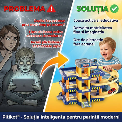Set de Joaca Parcare pentru Masinute