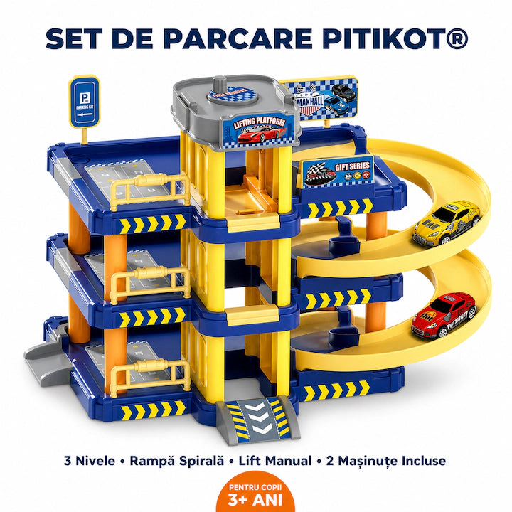 Set de Joaca Parcare pentru Masinute