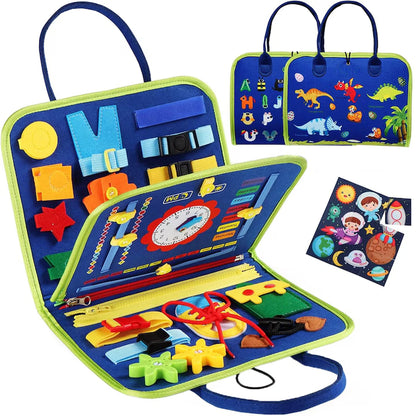 Mapa / Carte Montessori Albastra