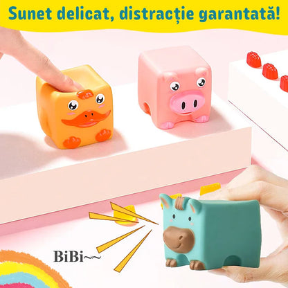 Cuburi moi interactive in forma de animalute