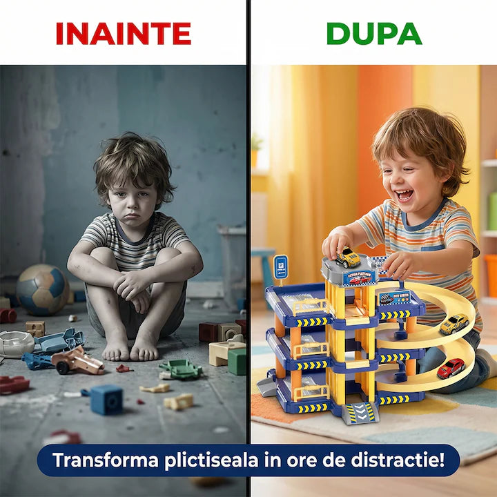 Set de Joaca Parcare pentru Masinute