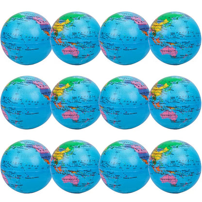 Jucarie squishy, tip bila antistres, set de 12