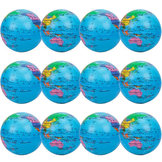 Jucarie squishy, tip bila antistres, set de 12