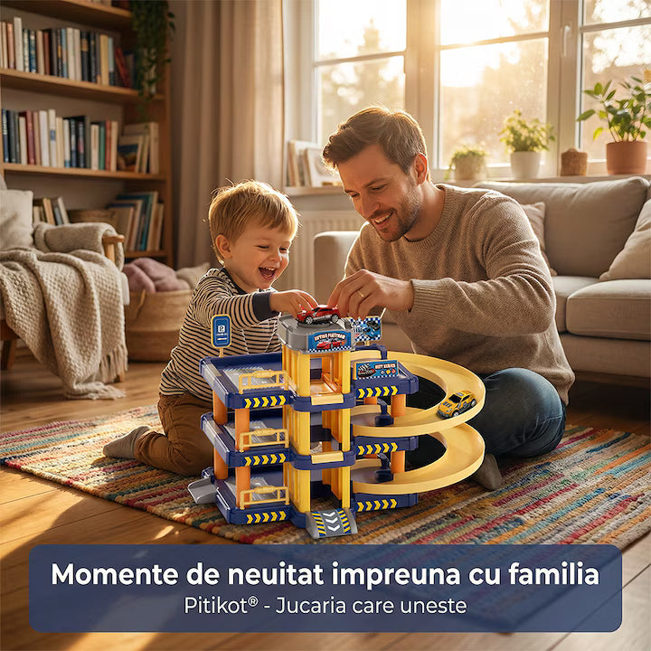 Set de Joaca Parcare pentru Masinute