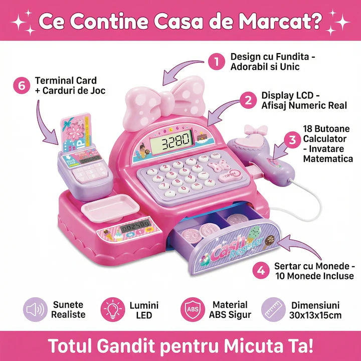 Casa de Marcat cu Sertar Pitikot