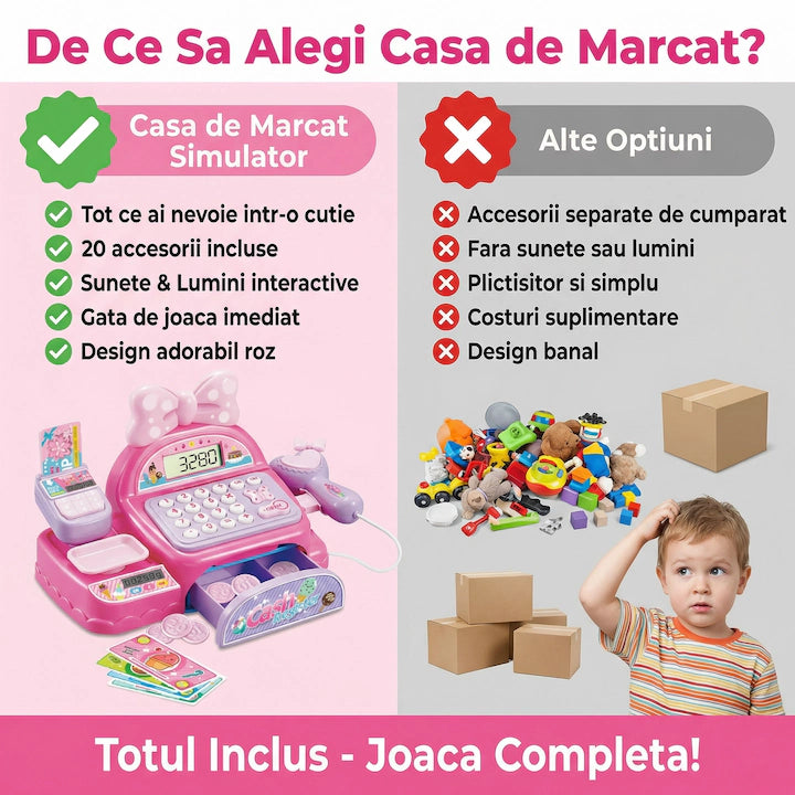 Casa de Marcat cu Sertar Pitikot