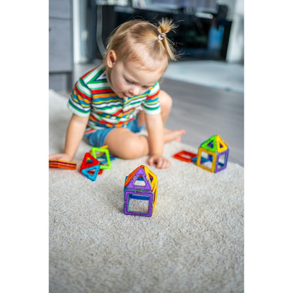 Set de construit cu piese magnetice Pitikot Galben/Multicolor