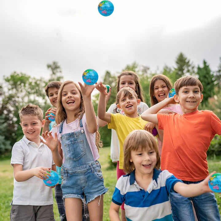 Jucarie squishy, tip bila antistres, set de 12