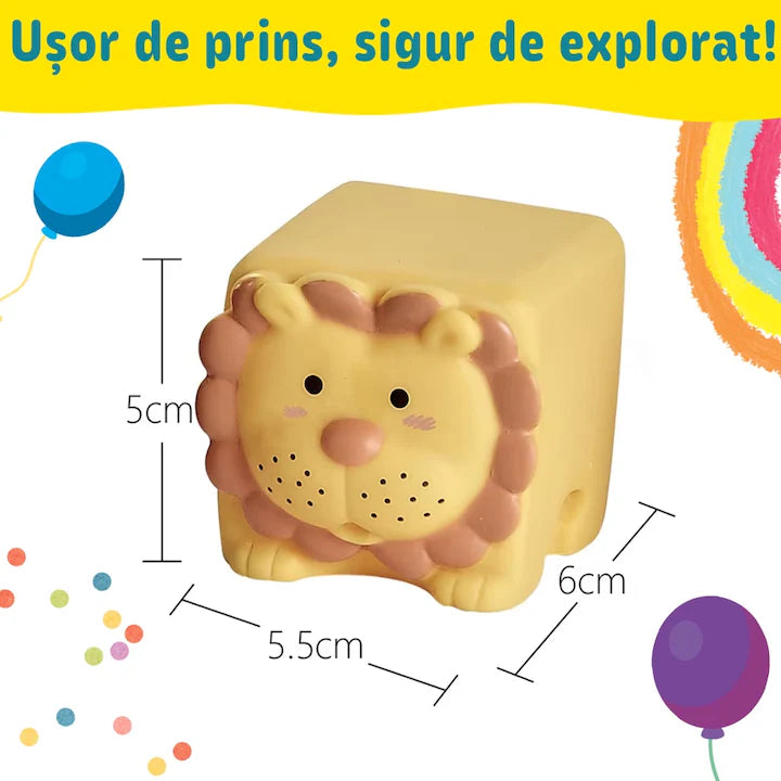 Cuburi moi interactive in forma de animalute